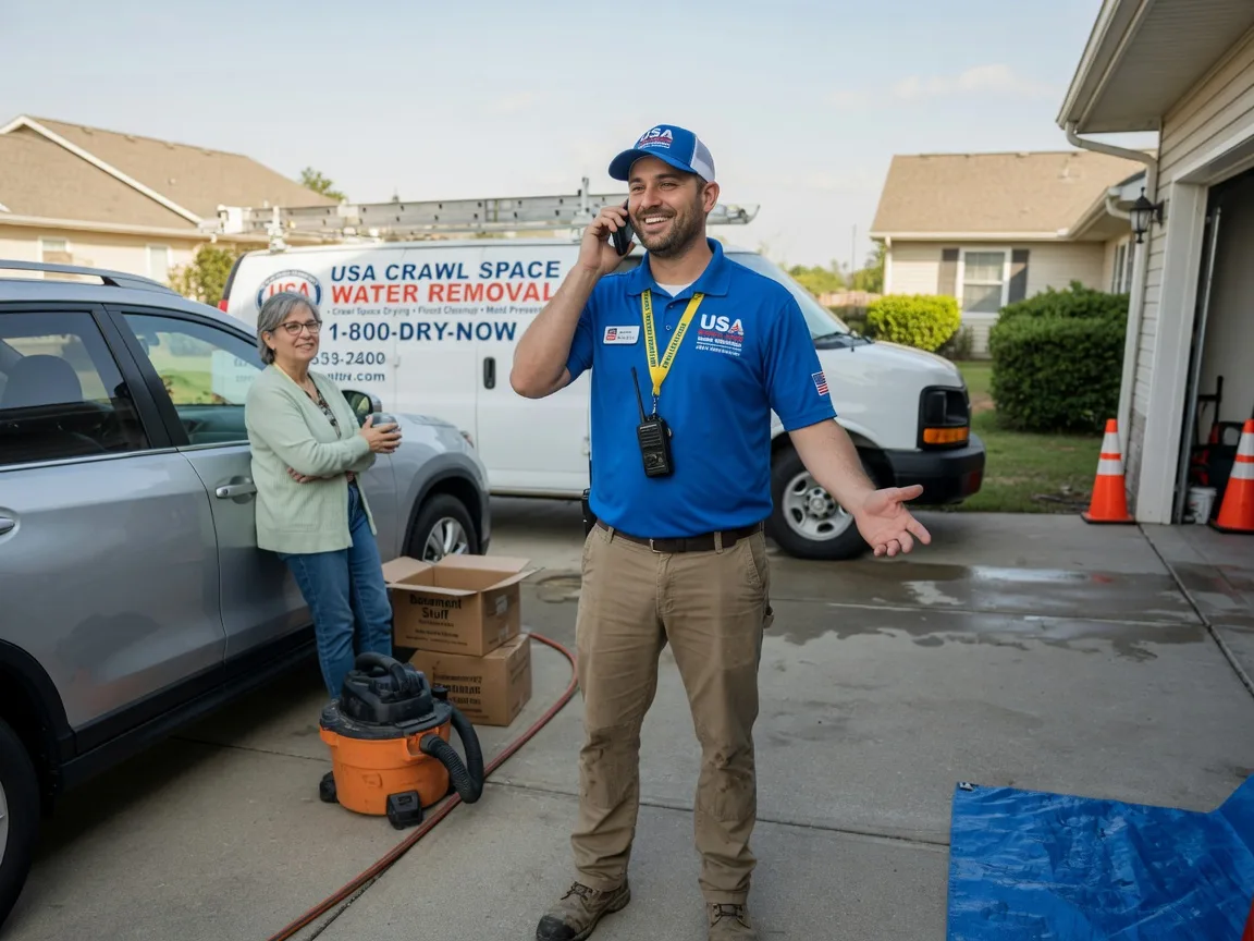 Crawl Space Water Removal Batesville, MS FAQs